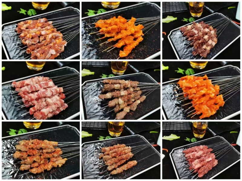 牛羊肉各种类型串