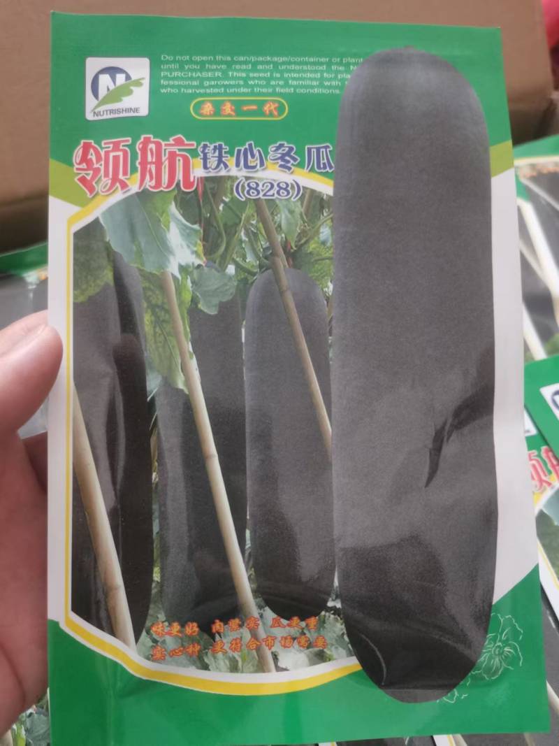 多边子，黑皮冬瓜，铁心品种，铁心冬瓜种子，铁心瓜