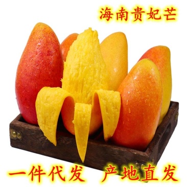 现货一件代发海南贵妃芒果9斤当季现摘供应电商各大平台