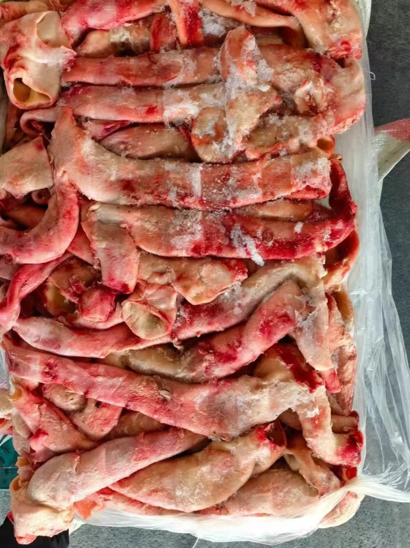 精修去油牛心管，新鲜速冻，全国冷链批发