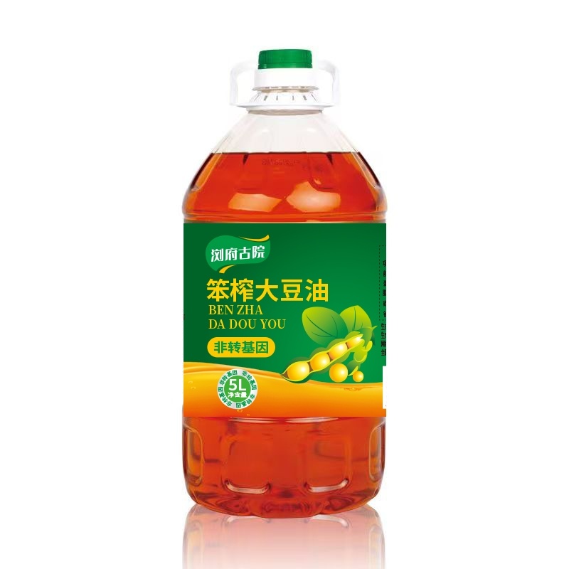 【浏府古院®】正宗东北非转基因大豆油零添加