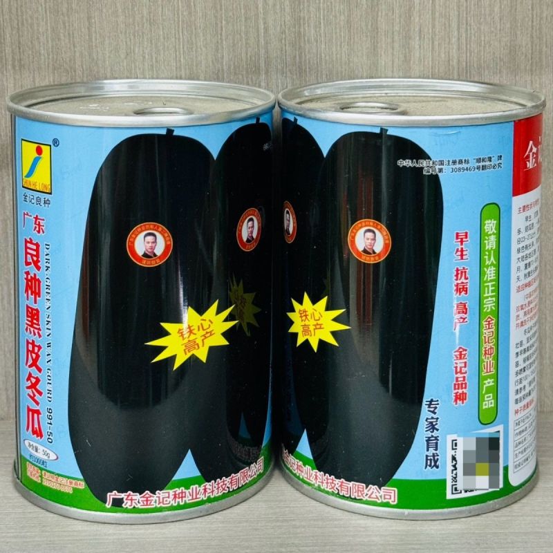 金记广东良种黑皮冬瓜种子特大早生抗病巨型炮弹耐热高产特大