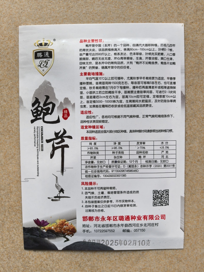 鲍芹种子章丘鲍芹种子高产实心芹菜种子色泽翠绿