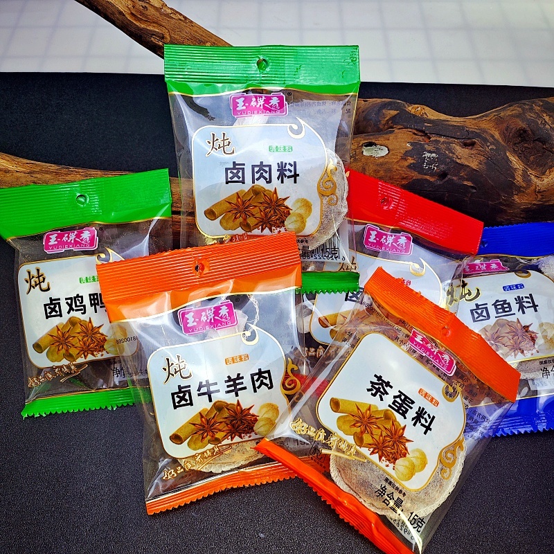 玉碟香炖肉料包批发炖肉料炖排骨炖鸡炖鱼茶叶蛋料包可以混合