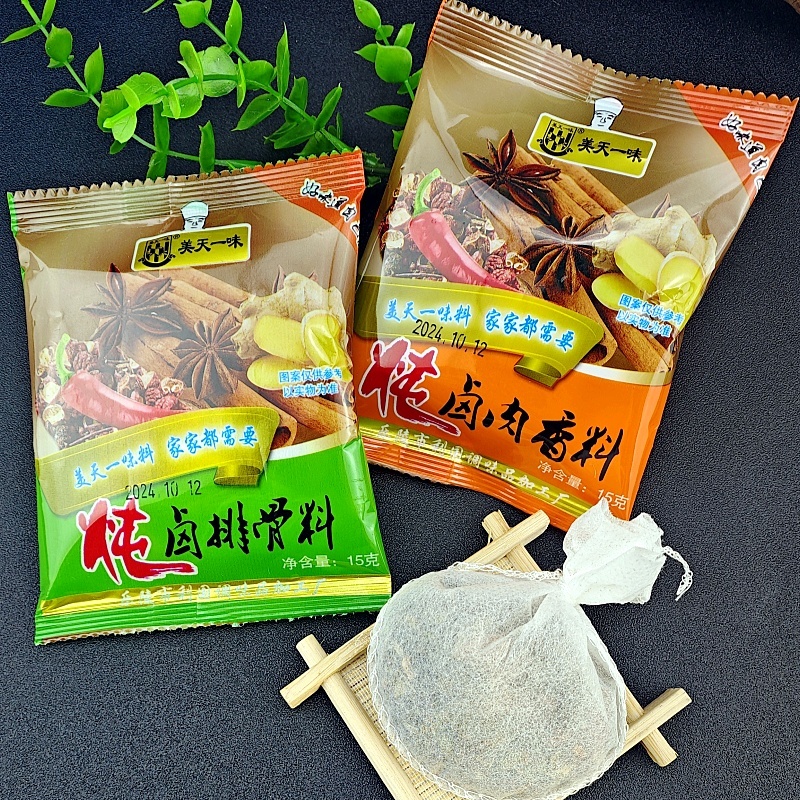 美天一味炖肉料包批发整箱240包炖排骨炖鸡料整箱批发优惠