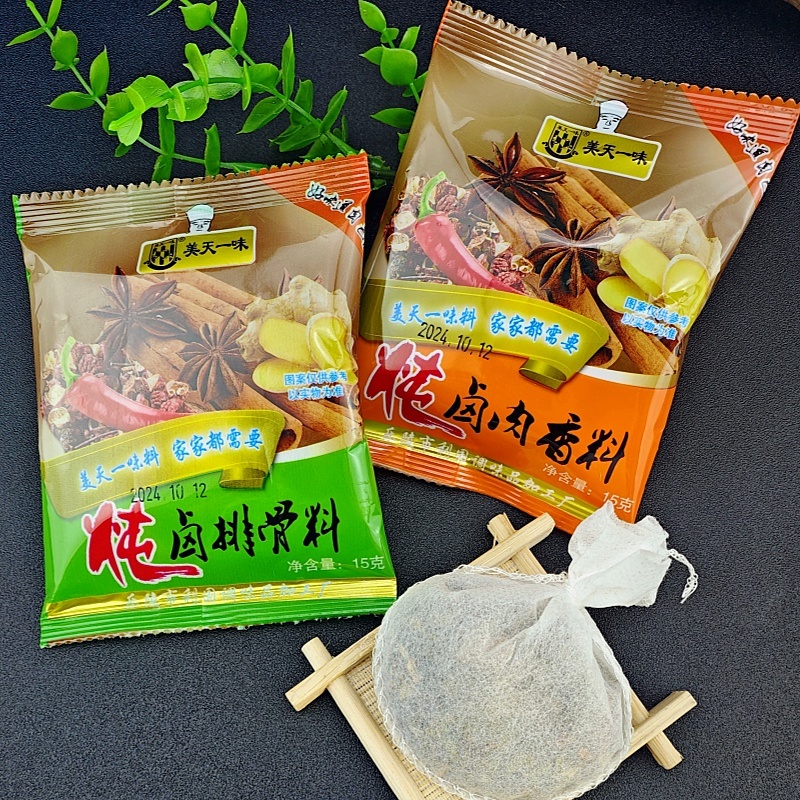 美天一味炖肉料包批发整箱240包炖排骨炖鸡料整箱批发优惠
