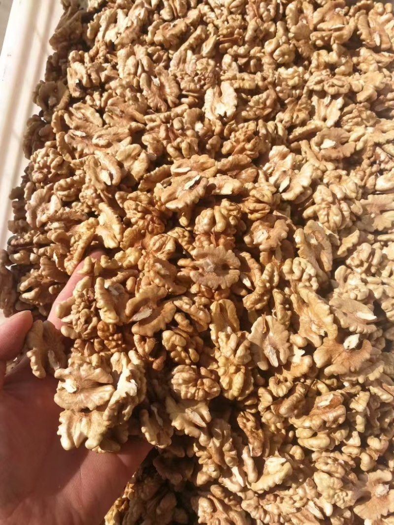新疆纸皮核桃仁，产地直发，保质保量，可视频看货