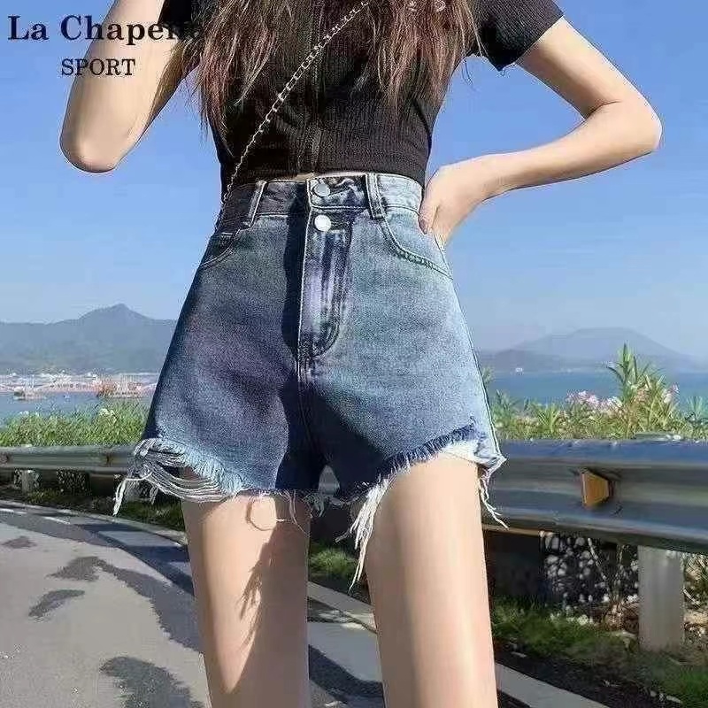 时尚潮流杂款牛仔短裤系列，数量400件左右，独立包装