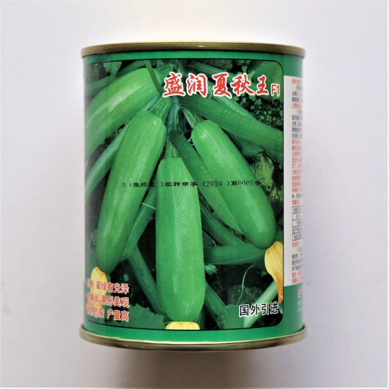 盛润夏秋王西葫芦种子春秋季播中耐寒性强皮色翠绿耐热抗病