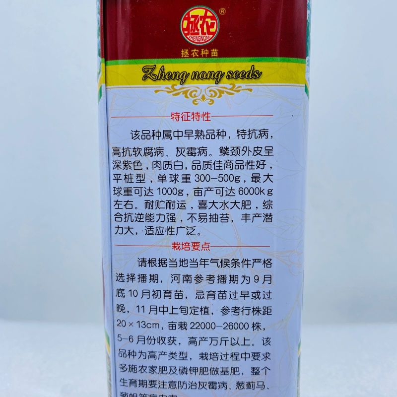 特大抗病**紫彤洋葱种子优质高产抗病耐储运农家春秋精选种