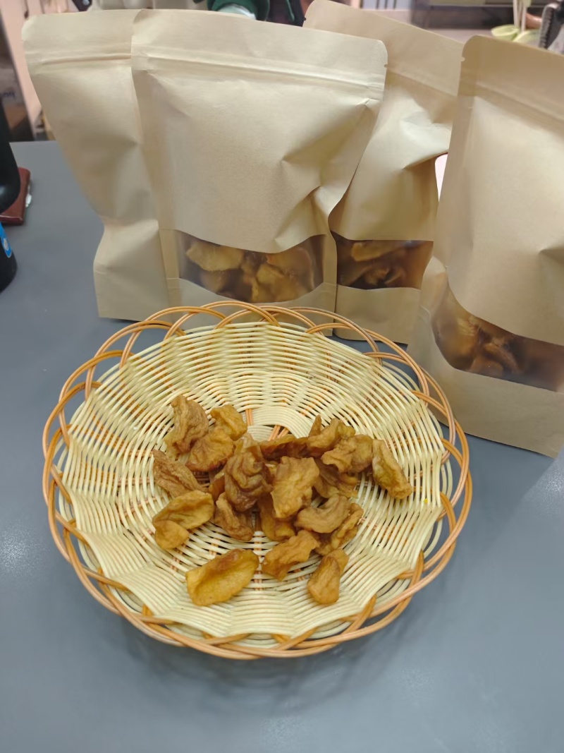 山东淮坊苹果干果脯厂家直供品质好价格低，可视频看货