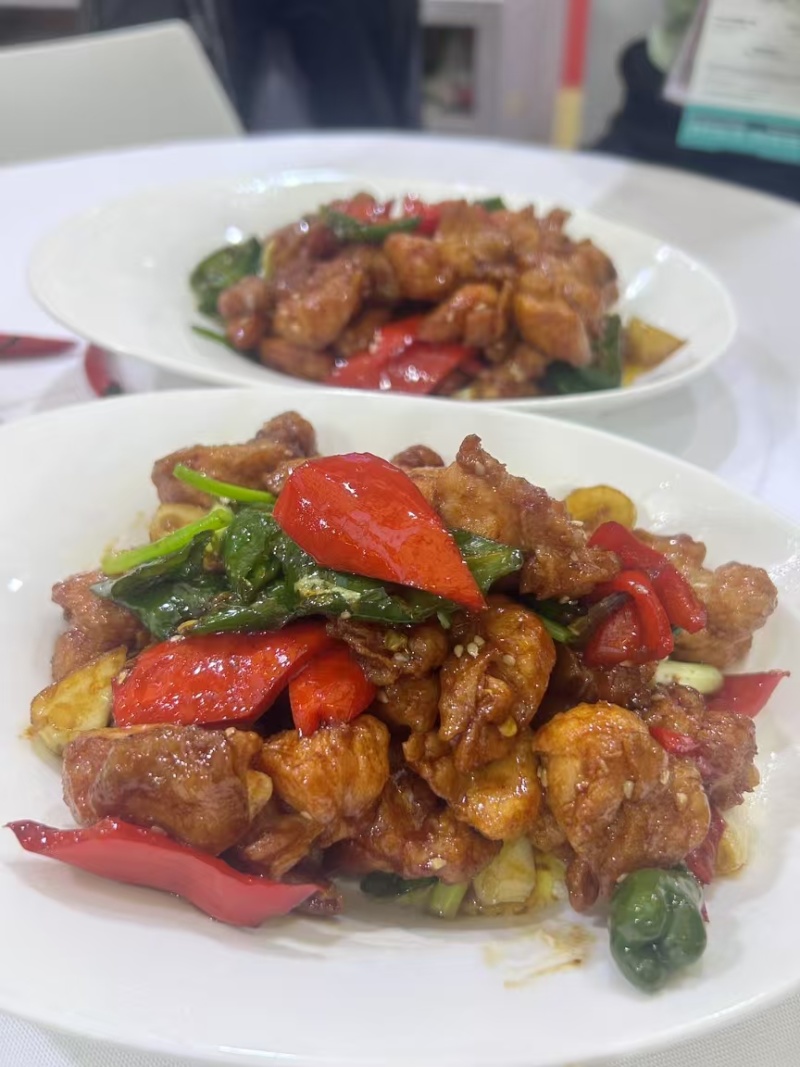 亲花椒油皇鸡