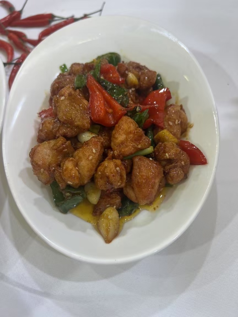 亲花椒油皇鸡