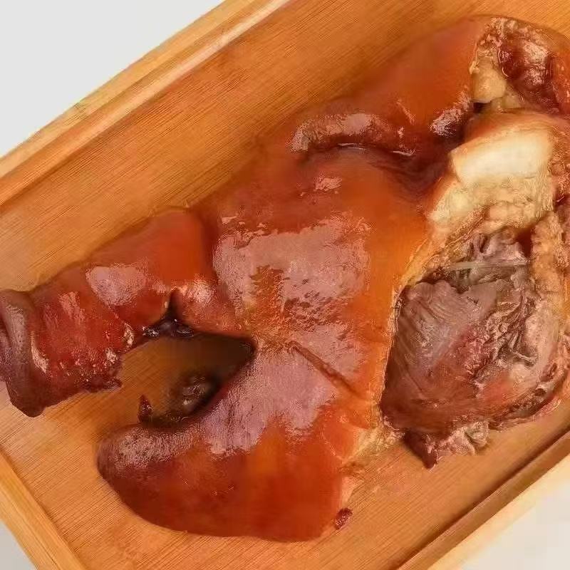 猪头肉全熟卤猪头肉真空包装超市门市酒店供应