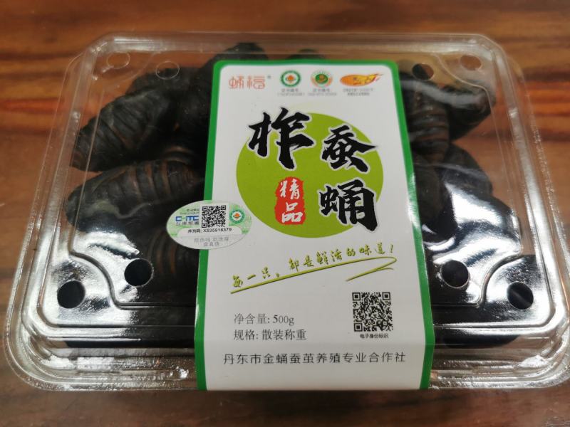 辽宁凤城蚕蛹