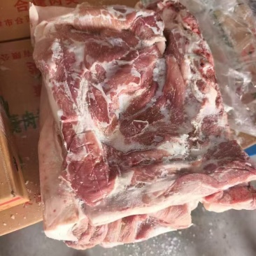 带皮后五花肉物流冷藏直达厂家批发