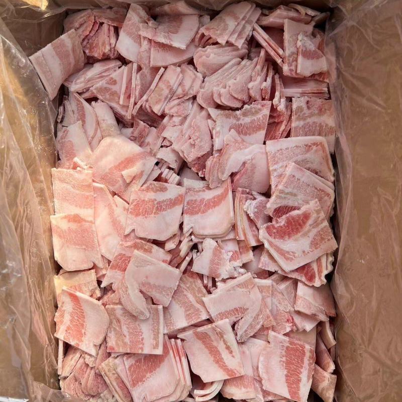 原切带皮五花肉片