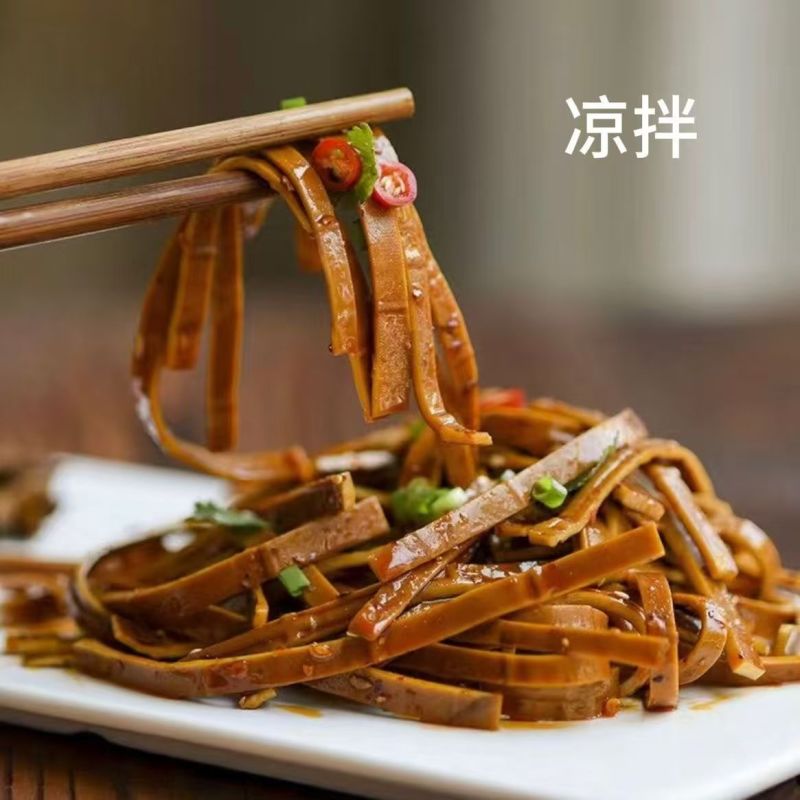川渝特产牛皮豆干豆腐干凉拌火锅商用