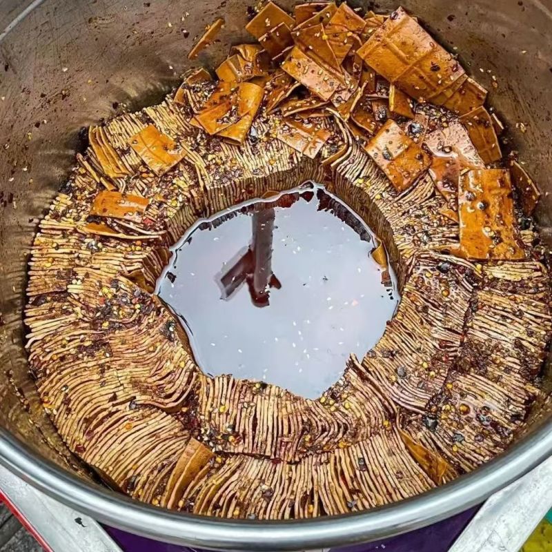 川渝特产牛皮豆干豆腐干凉拌火锅商用