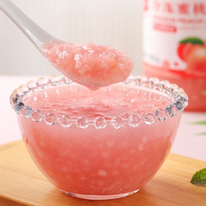100%原浆新鲜水蜜桃黄桃原浆。大量出售，价格实惠。