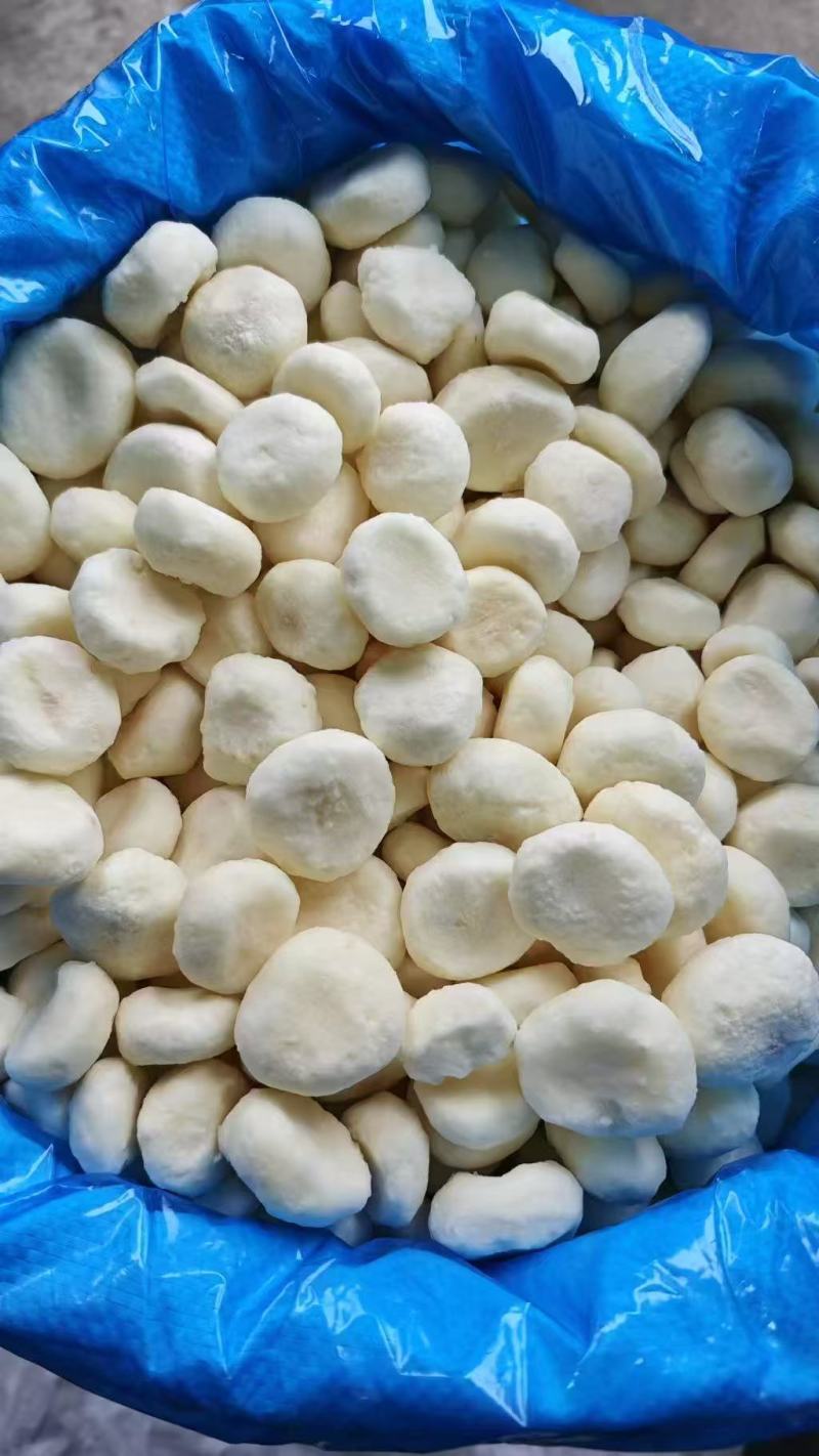 厂家批发速冻优品白马蹄，口感好清甜爽脆化渣，库存100吨