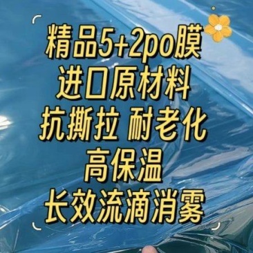 精品5+2po膜大棚膜耐老化高保温塑料膜无滴膜