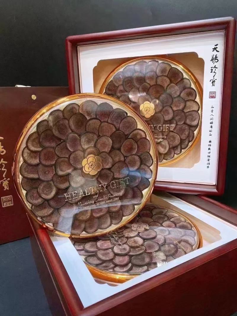 鹿茸片方抽屉礼盒装内装红粉片35克价格优惠欢迎订购
