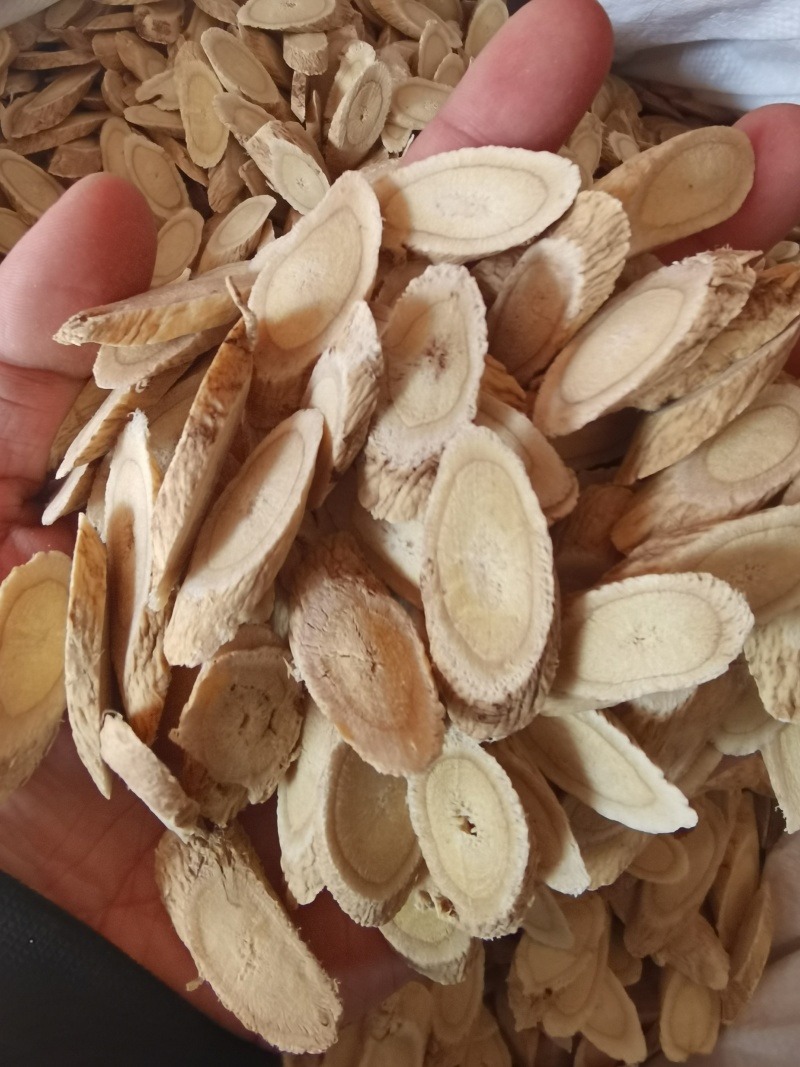 包邮野生黄芪指甲片瓜子片无硫岷县黄芪切片批发现货