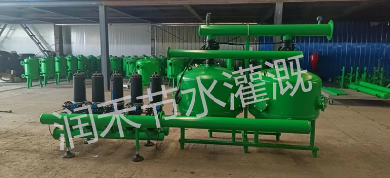 全自动反冲洗砂石过滤器自动排污农用灌溉滴灌喷灌智能过滤器