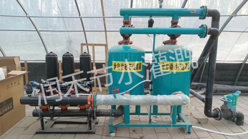 全自动反冲洗砂石过滤器自动排污农用灌溉滴灌喷灌智能过滤器