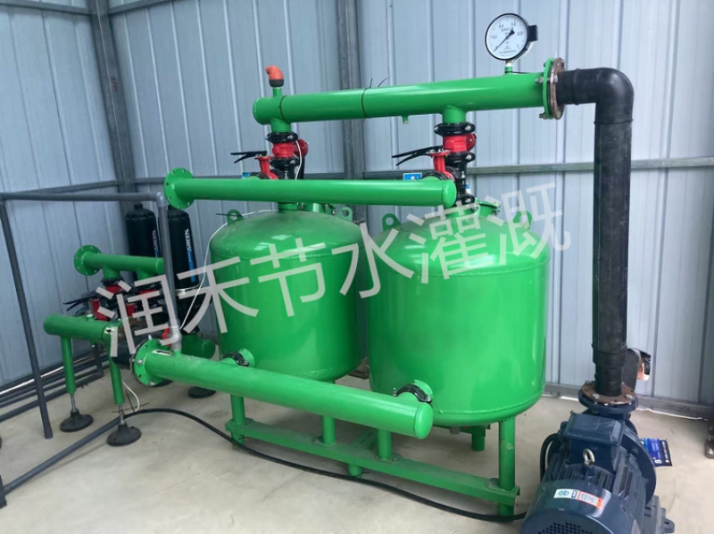 全自动反冲洗砂石过滤器自动排污农用灌溉滴灌喷灌智能过滤器