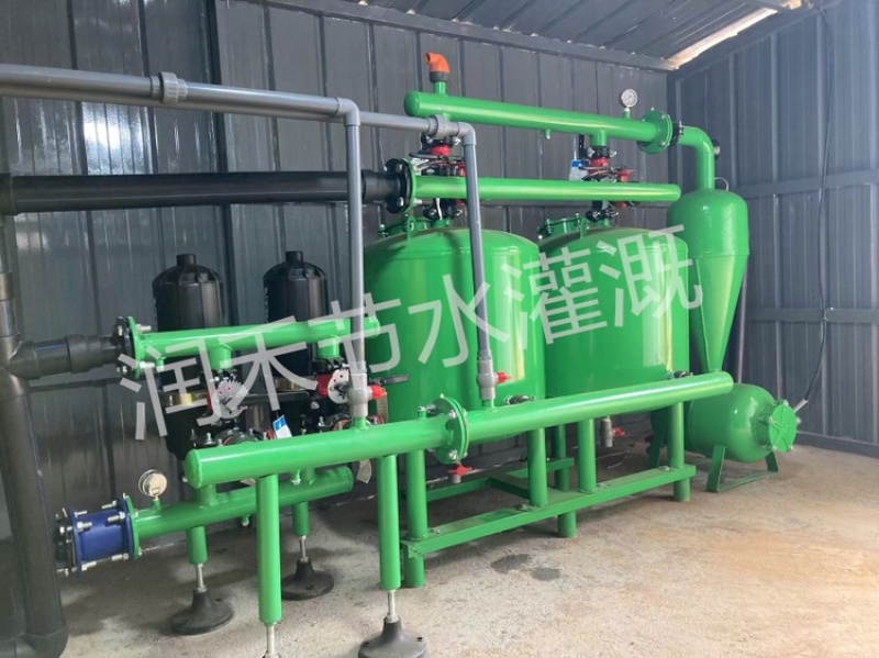 全自动反冲洗砂石过滤器自动排污农用灌溉滴灌喷灌智能过滤器