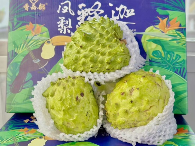 云南释迦果牛奶凤梨释迦大果电商平台一件代发