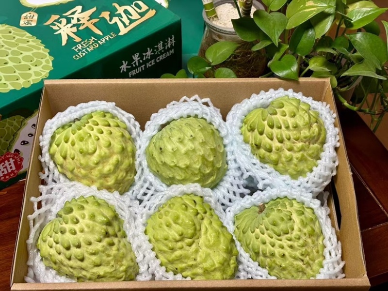 云南释迦果牛奶凤梨释迦大果电商平台一件代发
