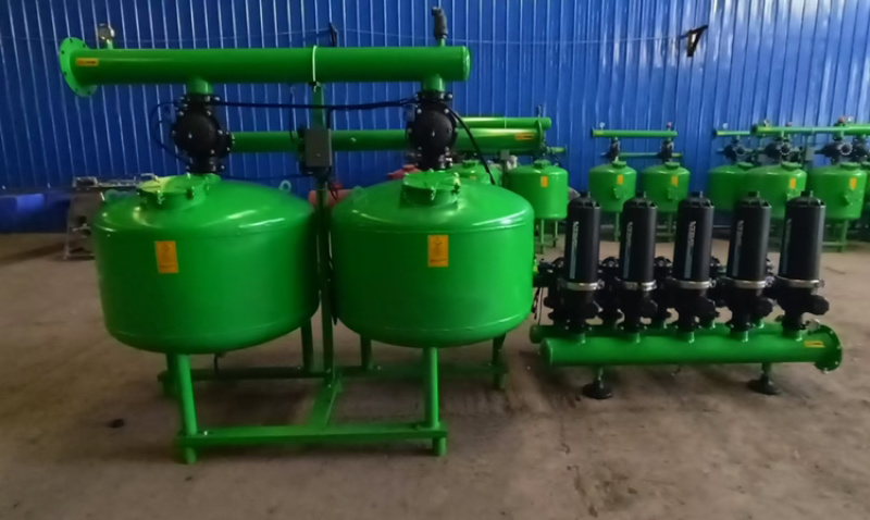 叠片过滤器全自动叠片式过滤器反冲洗农田灌溉手动叠片过滤器