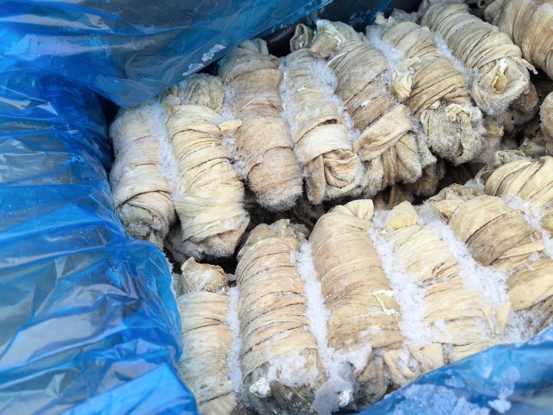 无油羊捆肠，一件10公斤，适合羊汤馆卤肉店，冷链物流发货
