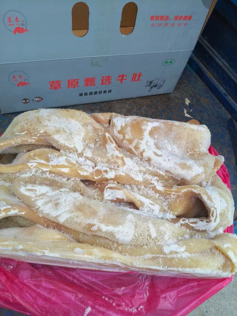 清真原味牛肚适合炒菜肚丝汤凉拌一手货源支持样品
