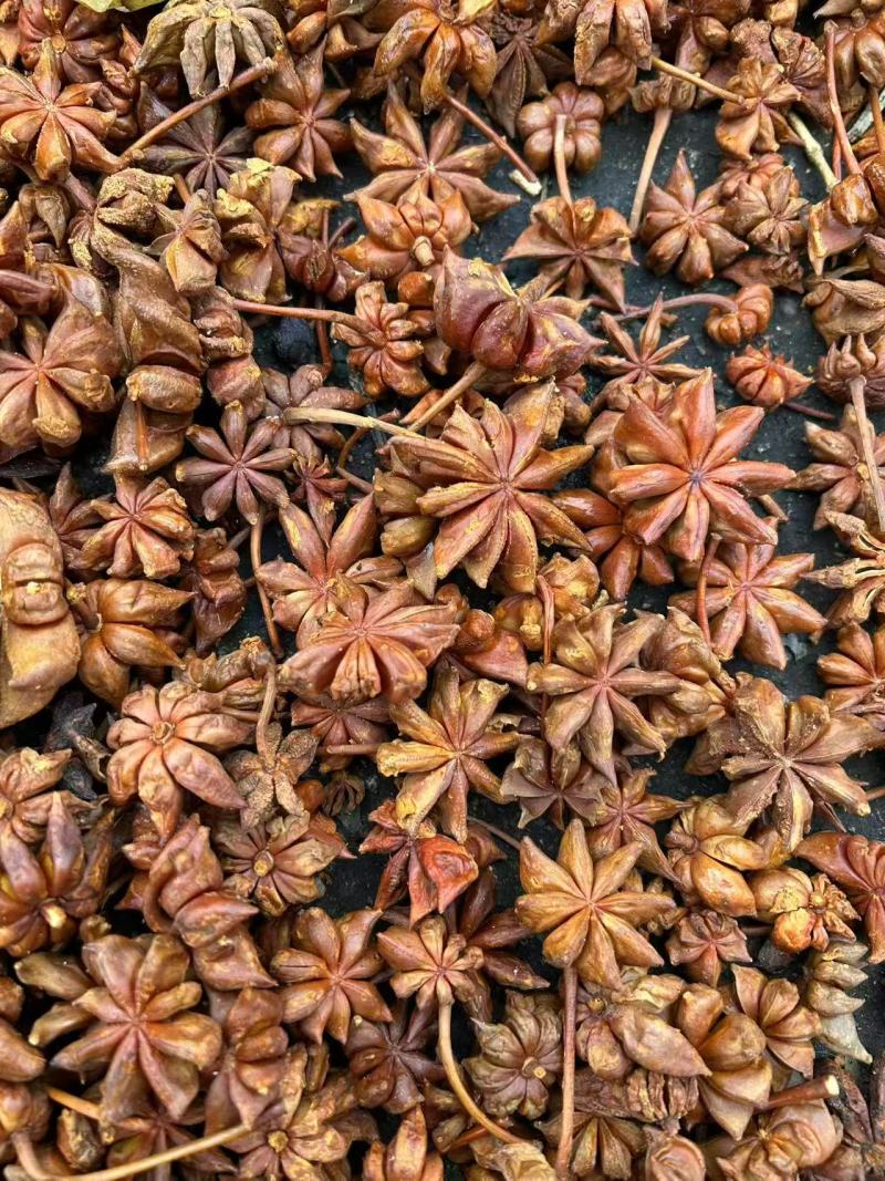 潮货八角，色泽鲜艳，颜色好看，健康果
