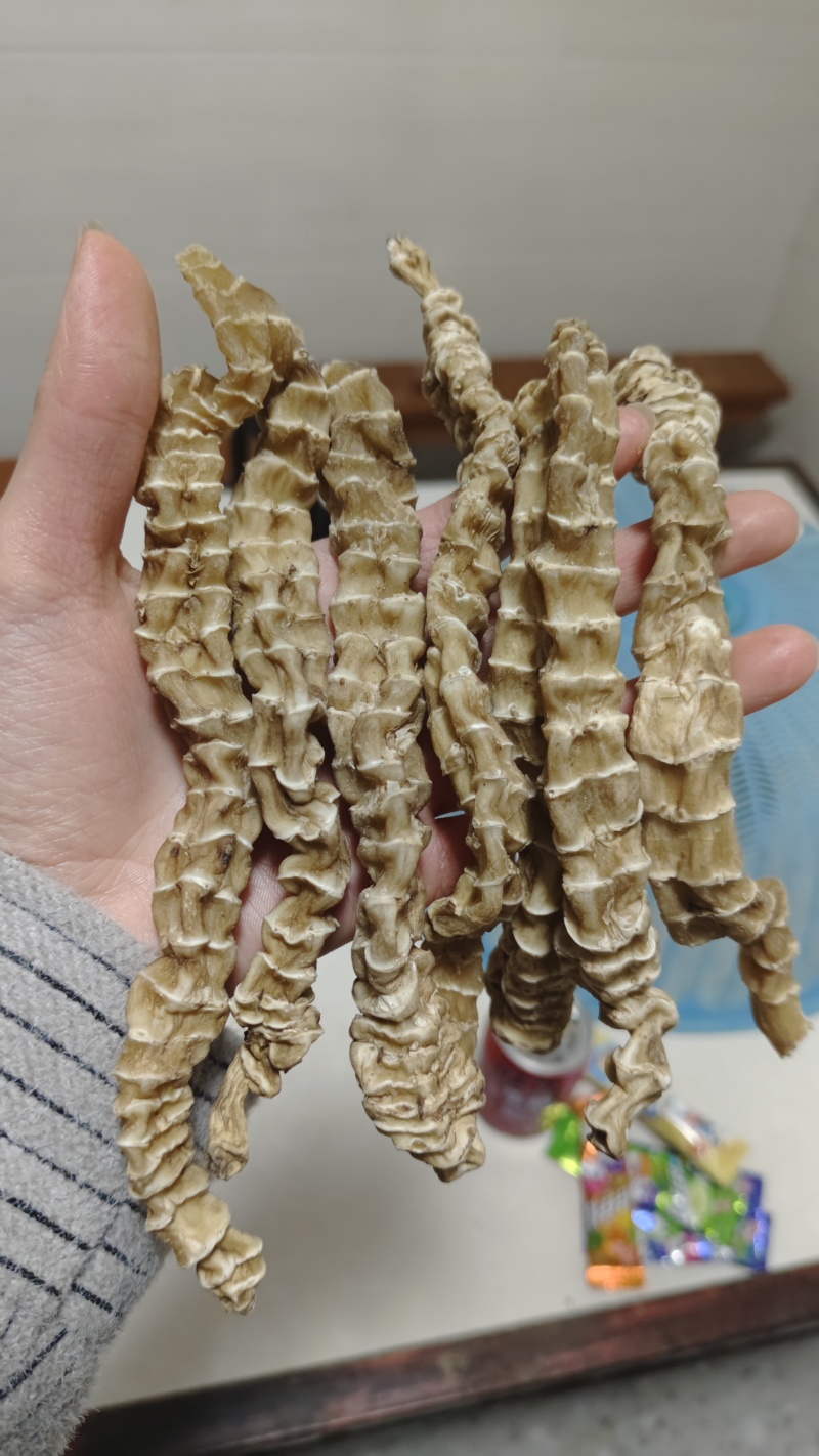 精品地参，选货，都是大白条，条索粗壮
