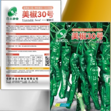美椒30号-皱皮椒种子早熟辣味香浓耐热耐湿