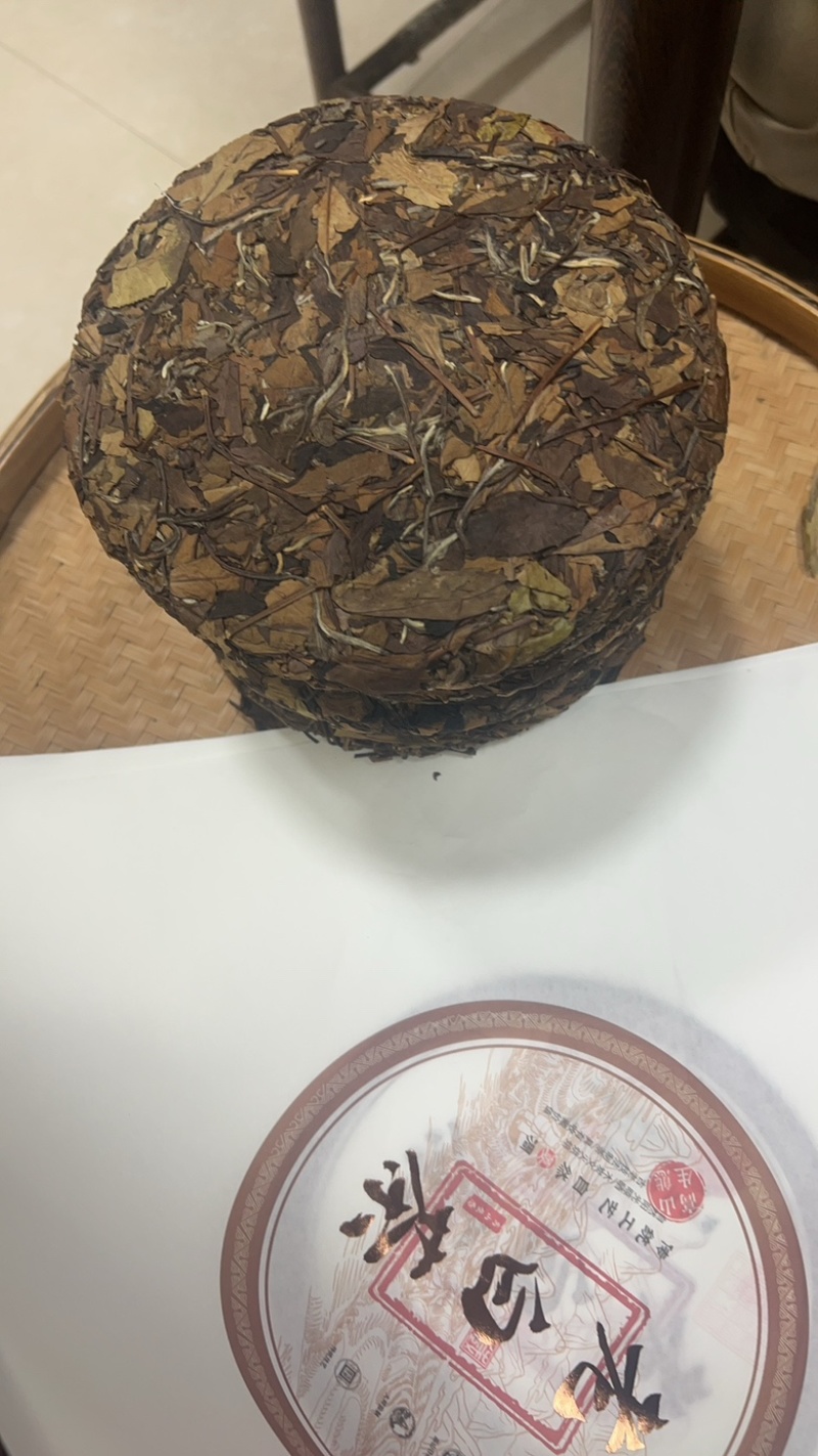 白茶寿眉散茶饼茶特级茶叶陈茶年高山茶寿眉视频看货