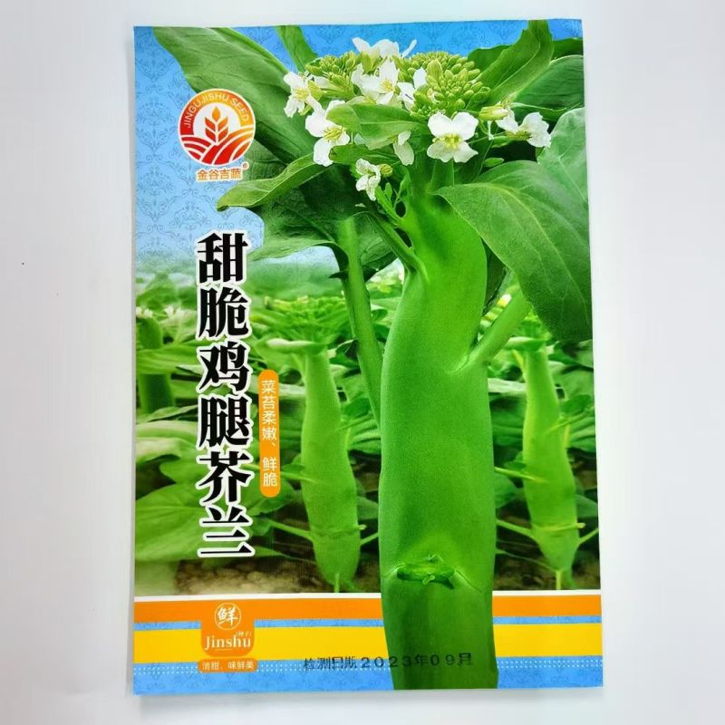 甜脆鸡腿芥兰种子主苔粗壮肥大品质好纤维少甜味脆抗病力强