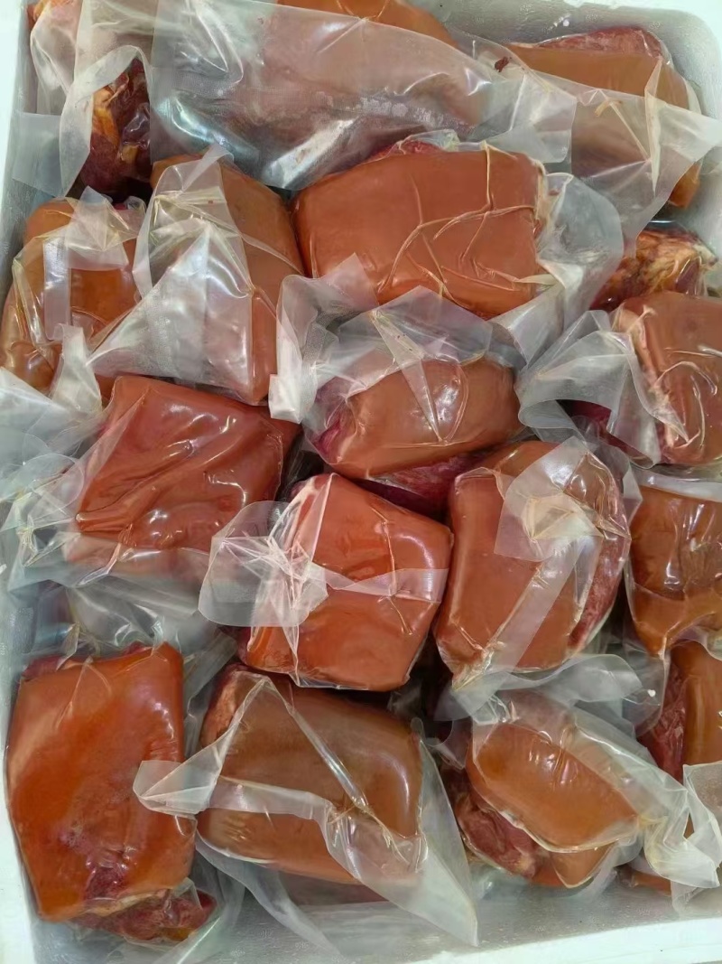 带皮熟马肉