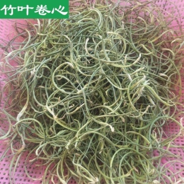中药材竹叶卷心正品竹叶心卷芯竹卷心
