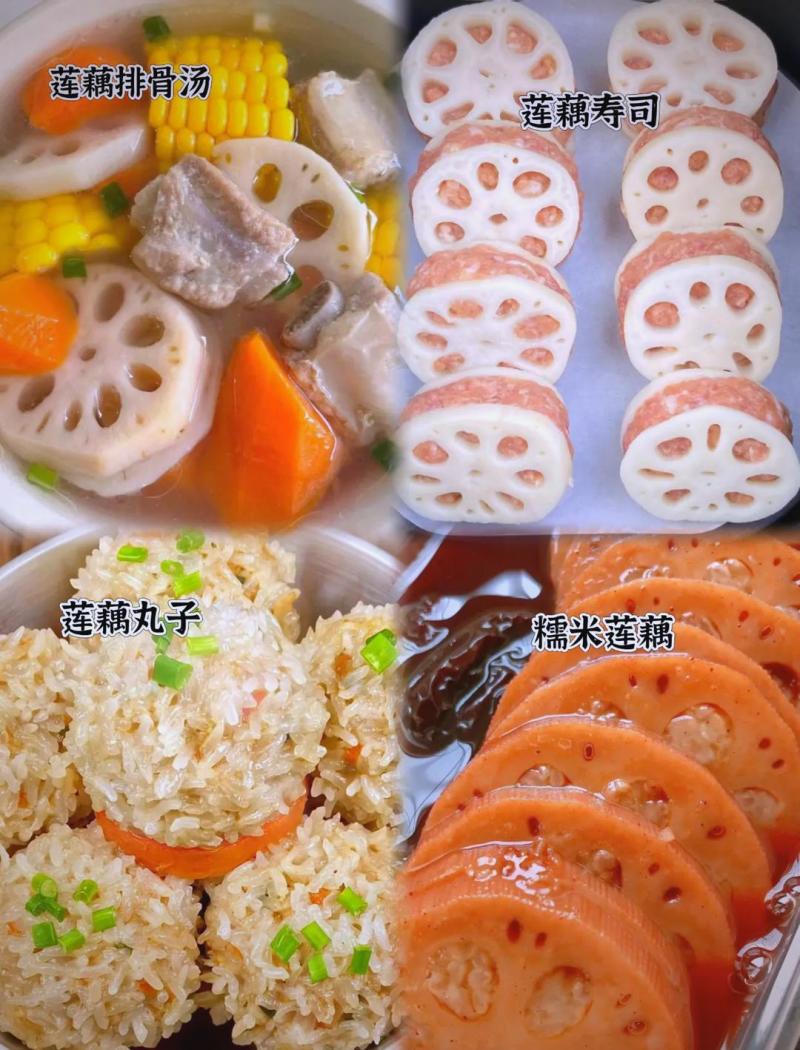 莲藕苗脆藕