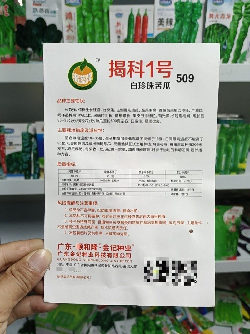白珍珠苦瓜种子疙瘩白苦瓜种子瓜形修长采收期长产量高春播菜