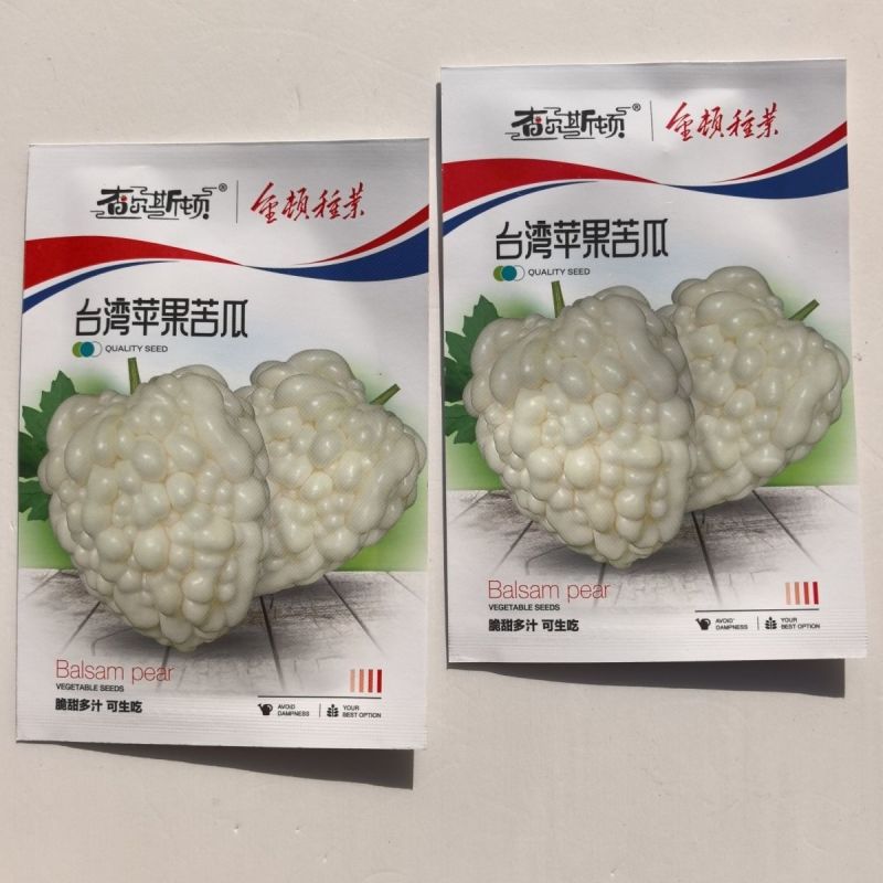 台湾苹果苦瓜种子生吃苦瓜甜脆多汁阳台盆栽蔬菜种孑瓜果种籽