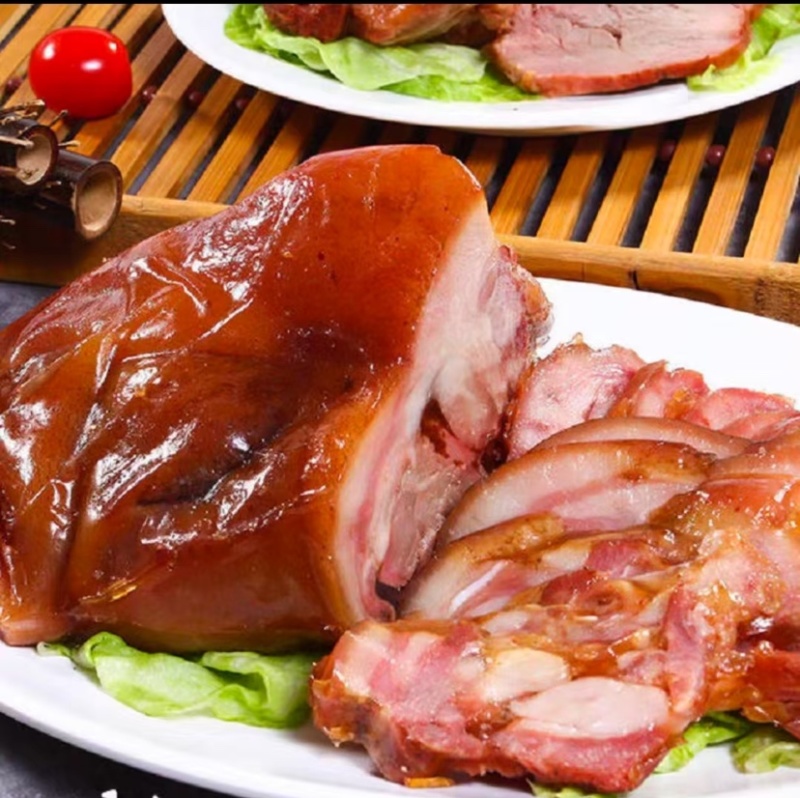 全熟猪头肉熟食厂家直销品质保障可供市场电商