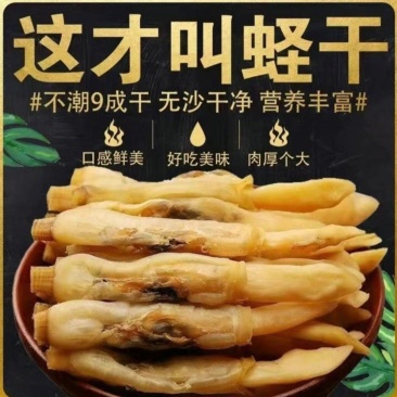 新鲜晒干蛏子干，支持一件代发批发源头发货值得信赖