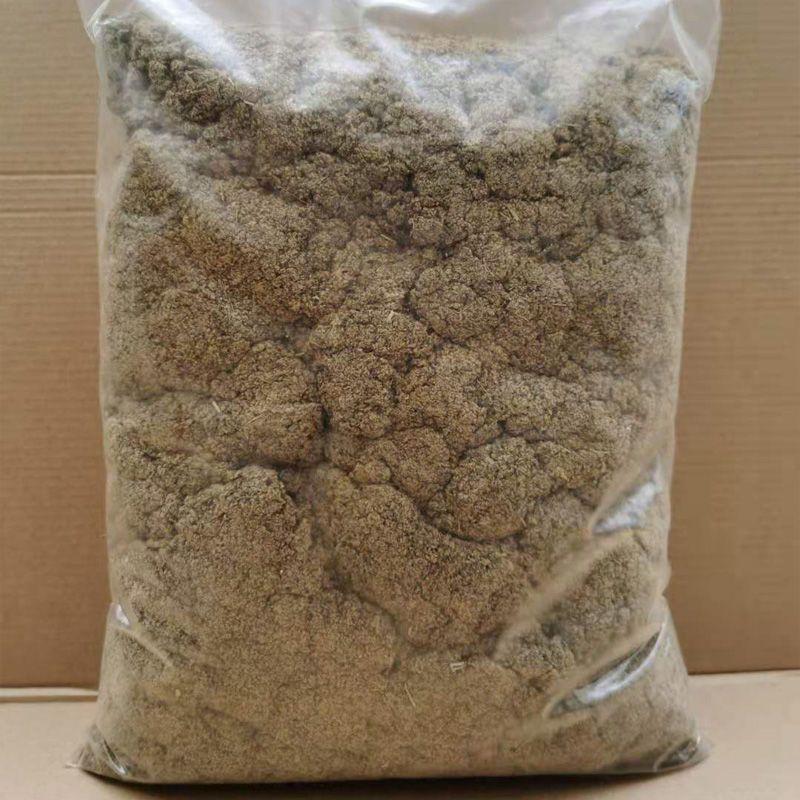 野生陈年正品艾绒1公斤特级艾叶艾草艾灸